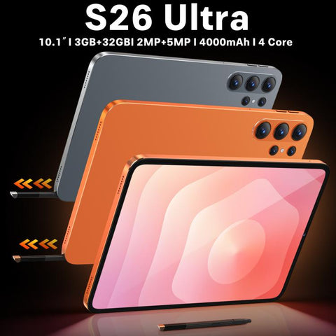 S26 Ultra 10.1 inch WiFi Tablet PC, 3GB+32GB, Android 10 MTK6750 Octa Core, AU Plug, AU Plug