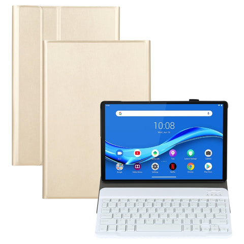 AM10S Detachable Bluetooth Backlight Keyboard Ultrathin Horizontal Flip Leather Tablet Case with Holder for Lenovo M10 Plus 10.3 inch X606F, For Lenovo M10 Plus