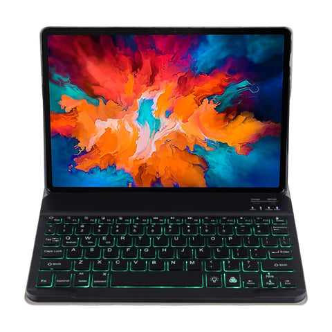 DY-P10-S 2 in 1 Removable Bluetooth Keyboard + Protective Leather Tablet Case with Backlight & Holder for Lenovo Tab P10 10.1 inch, For Lenovo Tab P10 10.1 inch