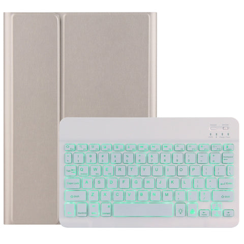 DY-P10-S 2 in 1 Removable Bluetooth Keyboard + Protective Leather Tablet Case with Backlight & Holder for Lenovo Tab P10 10.1 inch, For Lenovo Tab P10 10.1 inch
