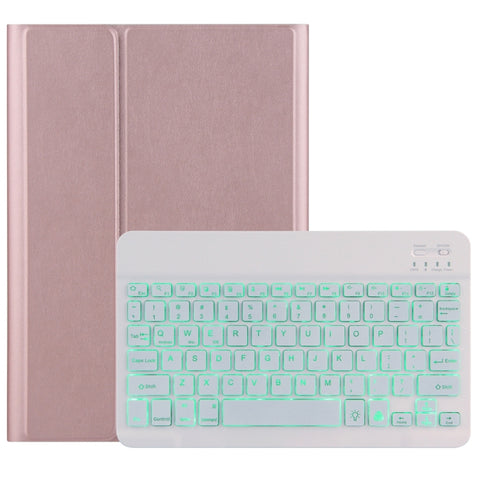 DY-P10-S 2 in 1 Removable Bluetooth Keyboard + Protective Leather Tablet Case with Backlight & Holder for Lenovo Tab P10 10.1 inch, For Lenovo Tab P10 10.1 inch
