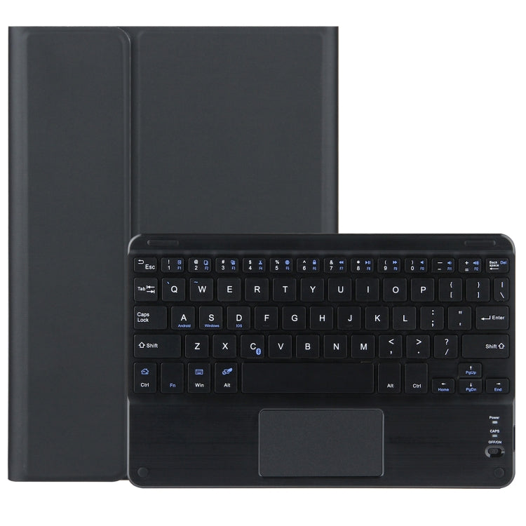 DY-M10ReL-C 2 in 1 Removable Bluetooth Keyboard + Protective Leather Tablet Case with Touchpad & Holder for Lenovo Tab M10 FHD REL, For Lenovo Tab M10 FHD REL