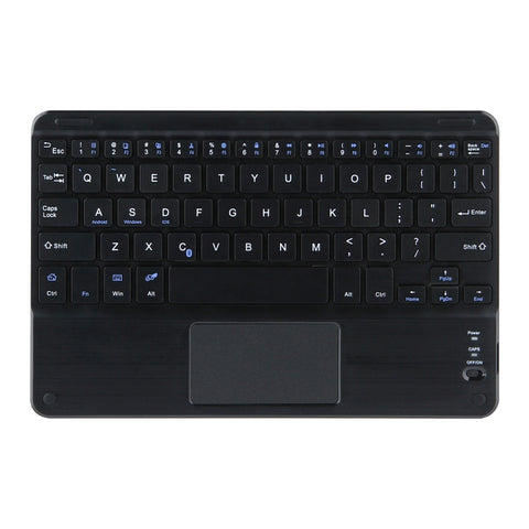 DY-M10ReL-C 2 in 1 Removable Bluetooth Keyboard + Protective Leather Tablet Case with Touchpad & Holder for Lenovo Tab M10 FHD REL, For Lenovo Tab M10 FHD REL