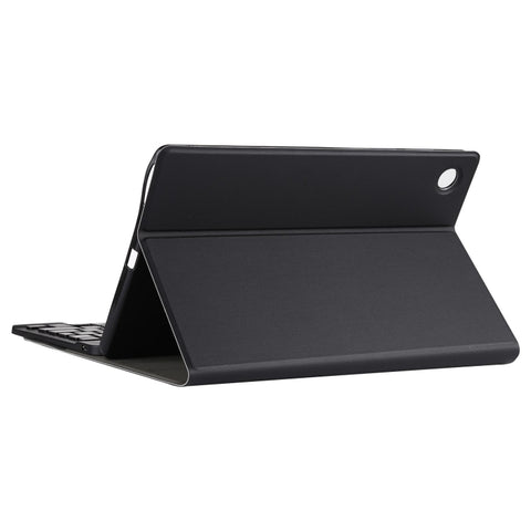 AM11 2 in 1 Removable Bluetooth Keyboard + Protective Leather Tablet Case with Holder for Lenovo M10 FHD REL TB-X605FC/LC, AM11