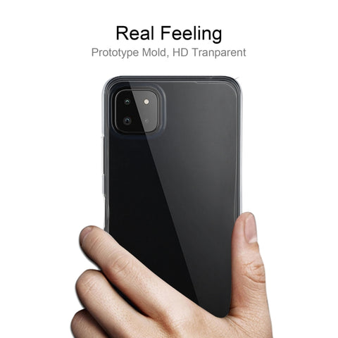For Samsung Galaxy A22 5G 0.75mm Ultra-thin Transparent TPU Soft Protective Case, For Samsung Galaxy A22 5G