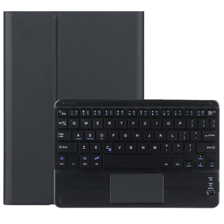 M10-C 2 in 1 Removable Bluetooth Keyboard + Leather Tablet Case with Touchpad & Holder for Lenovo Tab M10 TB-X505X, M10-C