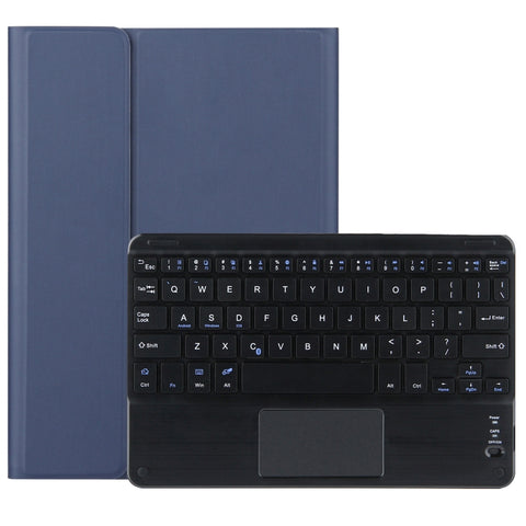 M10-C 2 in 1 Removable Bluetooth Keyboard + Leather Tablet Case with Touchpad & Holder for Lenovo Tab M10 TB-X505X, M10-C