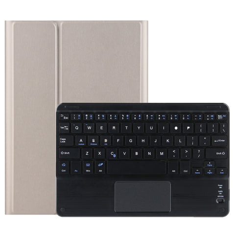 M10-C 2 in 1 Removable Bluetooth Keyboard + Leather Tablet Case with Touchpad & Holder for Lenovo Tab M10 TB-X505X, M10-C