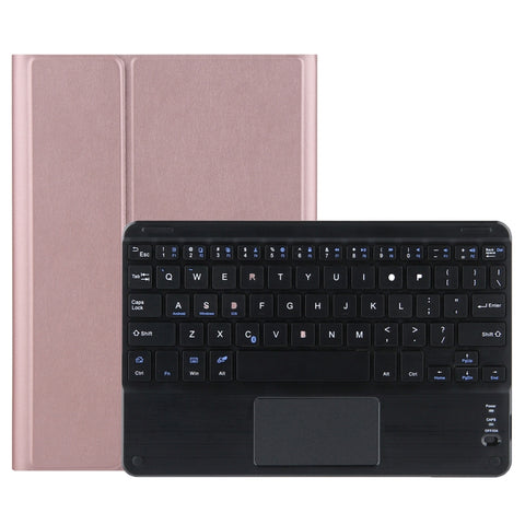 M10-C 2 in 1 Removable Bluetooth Keyboard + Leather Tablet Case with Touchpad & Holder for Lenovo Tab M10 TB-X505X, M10-C