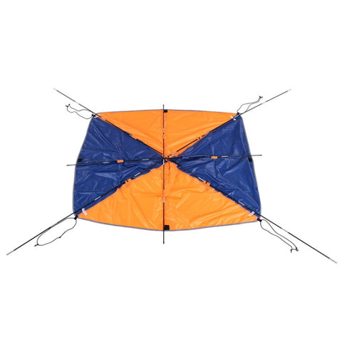 68347 Folding Awning Canoe Rubber Inflatable Boat Parasol Tent for 2 Person,Boat is not Included, 68347