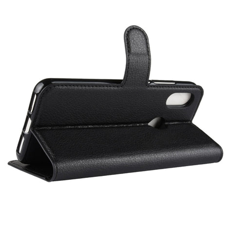 Litchi Texture Horizontal Flip Leather Case for Xiaomi Redmi 6 Pro / Mi A2 Lite, with Wallet & Holder & Card Slots, For Redmi 6 Pro