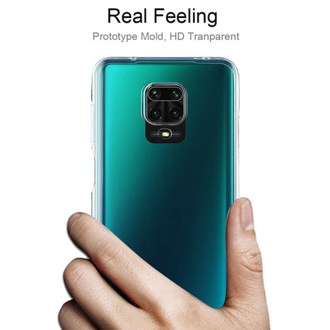 For Xiaomi Redmi Note 9 Pro 0.5mm Ultrathin Transparent TPU Soft Protective Case, For Xiaomi Redmi Note 9 Pro