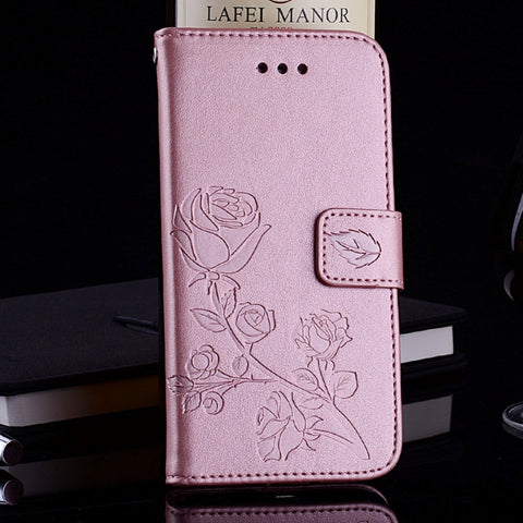Rose Embossed Horizontal Flip PU Leather Case for Xiaomi Pocophone F1 , with Holder & Card Slots & Wallet, For Xiaomi Poco F1