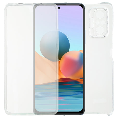 For Xiaomi Redmi Note 10 Pro PC+TPU Ultra-Thin Double-Sided All-Inclusive Transparent Case, For Xiaomi Redmi Note 10 Pro