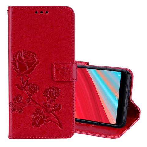 Rose Embossed Horizontal Flip Environmental PU Leather Case for Xiaomi Redmi S2, with Holder & Card Slots & Wallet, For Xiaomi Redmi S2