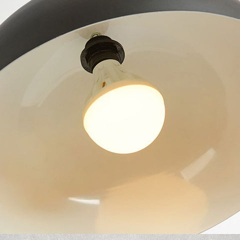 Retro Industrial Pendant Light Creative Single Head Iron Art Hanging Lamp E27 Bulb Perfect for Kitchen Dining Room Bedroom Living Room, Warm White, Cold White