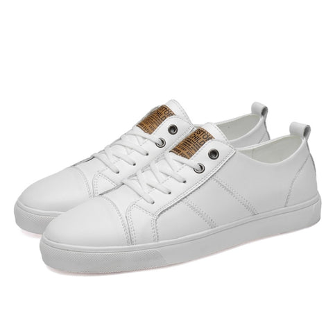 Microfiber Leather Upper Simple Solid Color Casual Shoes for Men, 38, 39, 40, 41, 42, 43