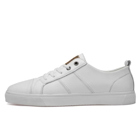 Microfiber Leather Upper Simple Solid Color Casual Shoes for Men, 38, 39, 40, 41, 42, 43
