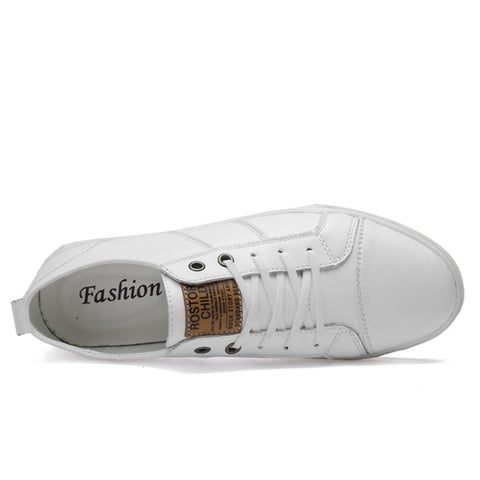 Microfiber Leather Upper Simple Solid Color Casual Shoes for Men, 38, 39, 40, 41, 42, 43