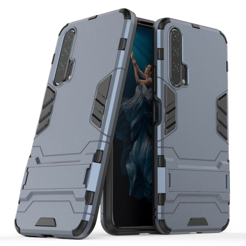 Shockproof PC + TPU Case for Huawei Honor 20 Pro, with Holder, For Honor 20 Pro