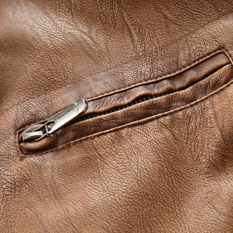 Fashionable Men Leather Jacket, M, L, XL, XXL, XXXL, 4XL