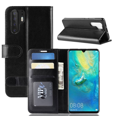 For Huawei P30 pro R64 Texture Horizontal Flip Leather Case, For Huawei P30 pro