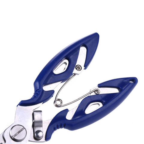 HENGJIA QT014 Multifunctional Stainless Steel Jaw Fishing Pliers Scissors Hook Removal Tool Line Cutter Fishing Tackle, HENGJIA QT014