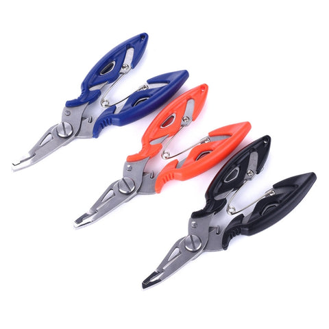 HENGJIA QT014 Multifunctional Stainless Steel Jaw Fishing Pliers Scissors Hook Removal Tool Line Cutter Fishing Tackle, HENGJIA QT014