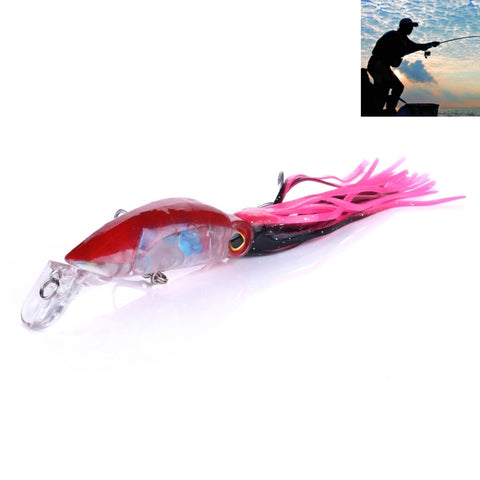 HENGJIA JIZ002 10cm/16.6g Big Octopus Squid Shaped Hard Baits Long Shot Fishing Lures Tackle Baits Fit Sea Fishing and Freshwater Fishing, JIZ002 A, JIZ002 B, JIZ002 C, JIZ002 D, JIZ002 E, JIZ002 F, JIZ002 G, JIZ002 H